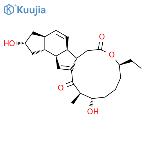 (2r,3As,5ar,5bs,9s,13s,14r,16as,16br)-9-Ethyl-2,13-Dihydroxy-14-Methyl-2,3,3a,5a,5b,6,9,10,11,12,13,14,16a,16b-Tetradecahydro-1h-As-Indaceno[3,2-D]oxacyclododecine-7,15-Dione structure