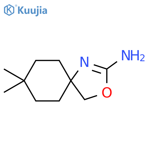 8,8-dimethyl-3-oxa-1-azaspiro4.5dec-1-en-2-amine structure