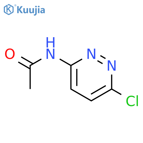 3-Acetamido-6-chloropyridazine structure