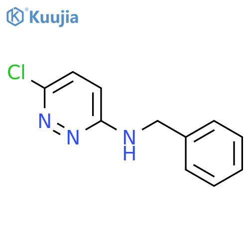 N-benzyl-6-chloropyridazin-3-amine structure