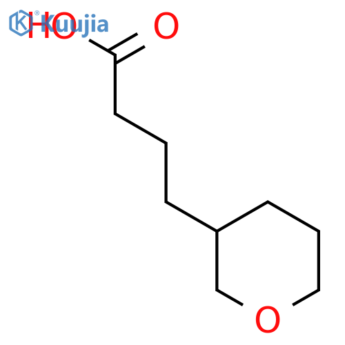 4-(oxan-3-yl)butanoic acid structure