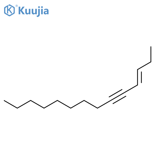 tetradec-3-en-5-yne structure