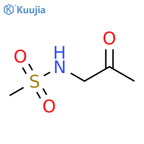 N-(2-Oxopropyl)methanesulfonamide structure