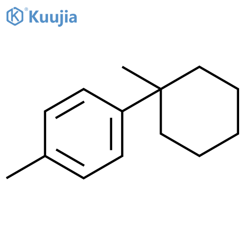 1-Methyl-4-(1-methylcyclohexyl)benzene structure