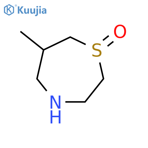 6-methyl-1lambda4,4-thiazepan-1-one structure