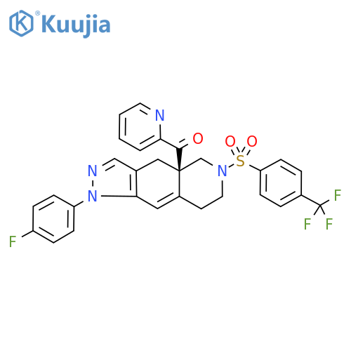 Dazucorilant structure