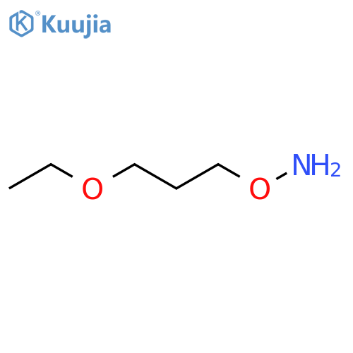 O-(3-ethoxypropyl)hydroxylamine structure