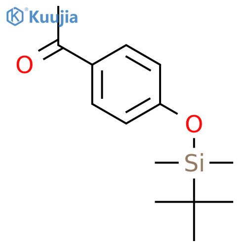 4-tert-Butyldimethylsiloxyacetophenone structure