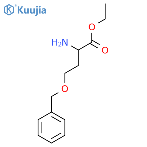 ethyl 2-amino-4-(benzyloxy)butanoate structure