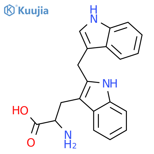 2-(3-Indolylmethyl)-L-tryptophan structure