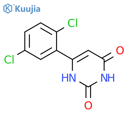 6-(2,5-dichlorophenyl)pyrimidine-2,4(1H,3H)-dione structure