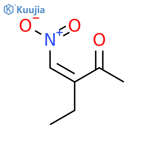 2-Pentanone,3-(nitromethylene)-, (Z)- (9CI) structure