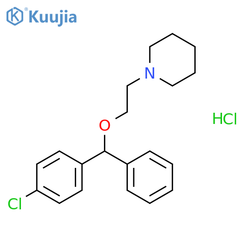 Cloperastine hydrochloride structure