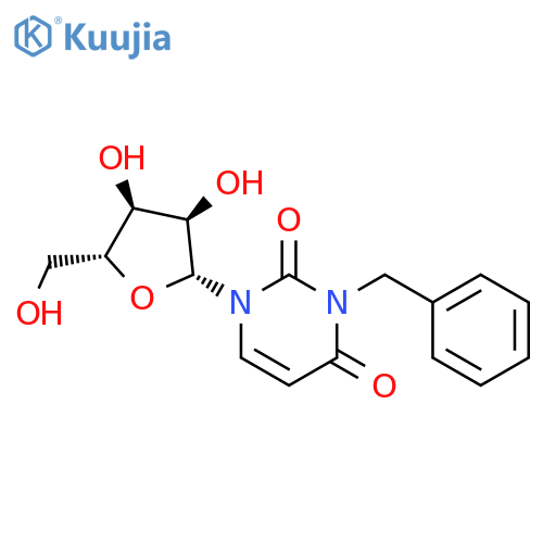 Uridine,3-(phenylmethyl)- (9CI) structure