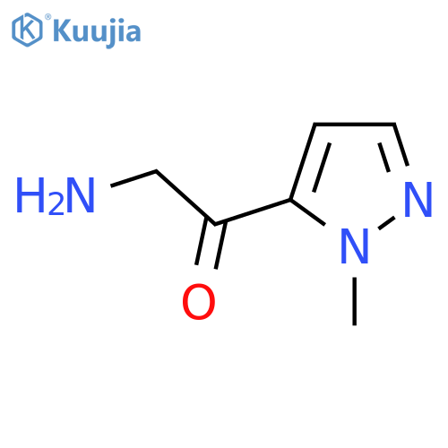 2-Amino-1-(1-methyl-1h-pyrazol-5-yl)ethan-1-one structure