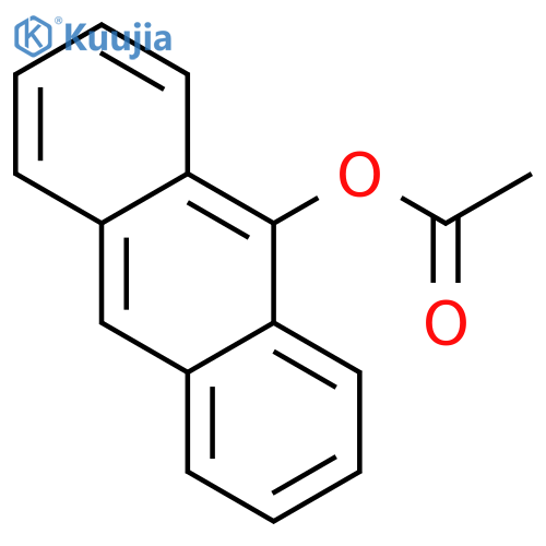 9-Anthracenol,9-acetate structure