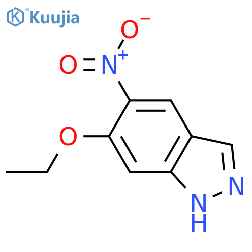5-Nitro-6-ethoxy-1h-indazole structure
