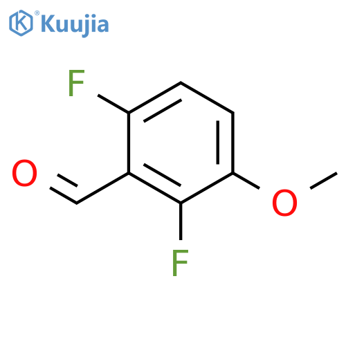 2,6-Difluoro-3-methoxybenzaldehyde structure