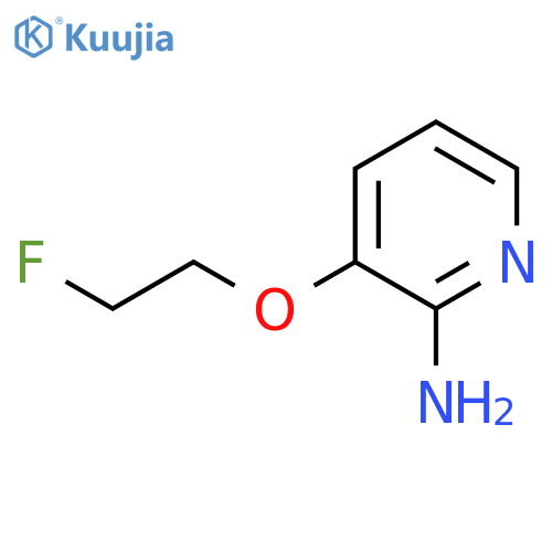 3-(2-Fluoroethoxy)pyridin-2-amine structure