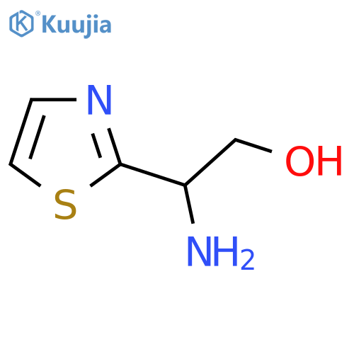 2-AMINO-2-(1,3-THIAZOL-2-YL)ETHAN-1-OL structure