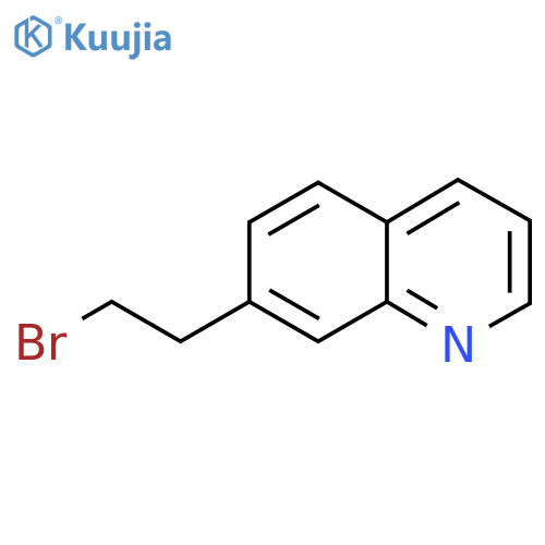 7-(2-bromoethyl)quinoline structure