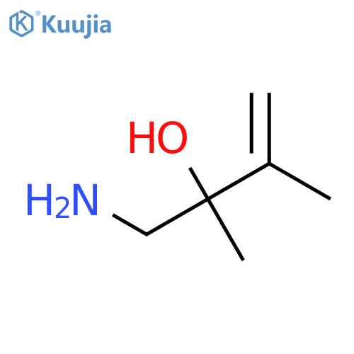 1-Amino-2,3-dimethylbut-3-en-2-ol structure