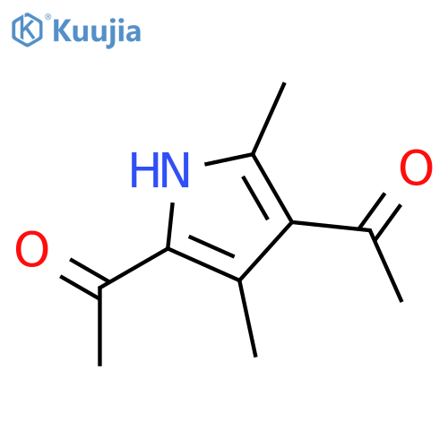 1,1'-(3,5-Dimethyl-1H-pyrrole-2,4-diyl)diethanone structure