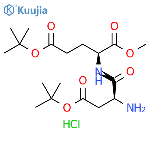 5-tert-Butyl 1-Methyl (S)-2-[(S)-2-Amino-4-(tert-butoxy)-4-oxobutanamido]pentanedioate structure