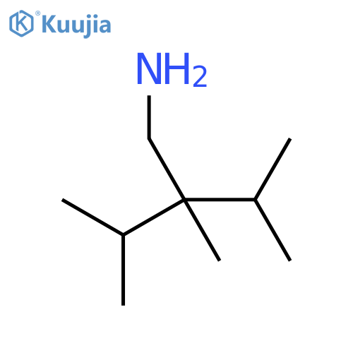 3-(Aminomethyl)-2,3,4-trimethylpentane structure