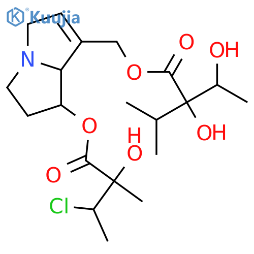 Echiumine; 2'',3''-Dihydro, 2''R*-hydroxy, 3''S*-chloro structure
