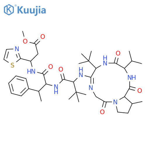 Bottromycin A2(7CI,9CI) structure