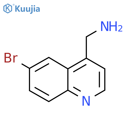 (6-Bromoquinolin-4-yl)methanamine structure