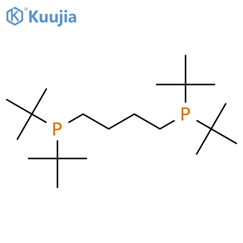 Phosphine,1,1'-(1,4-butanediyl)bis[1,1-bis(1,1-dimethylethyl)- structure