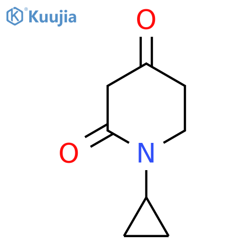 1-Cyclopropylpiperidine-2,4-dione structure