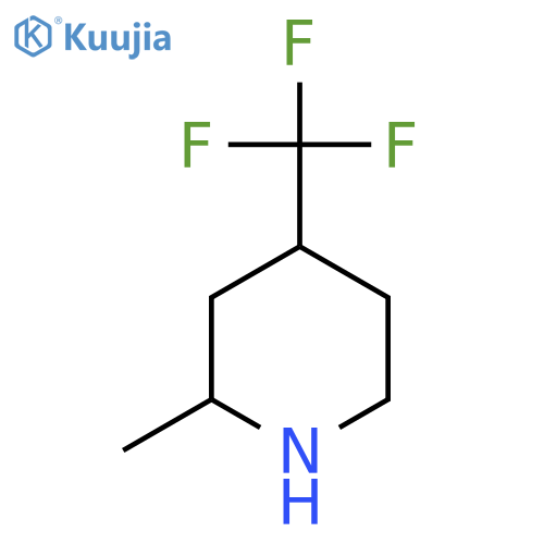 2-Methyl-4-(trifluoromethyl)piperidine structure