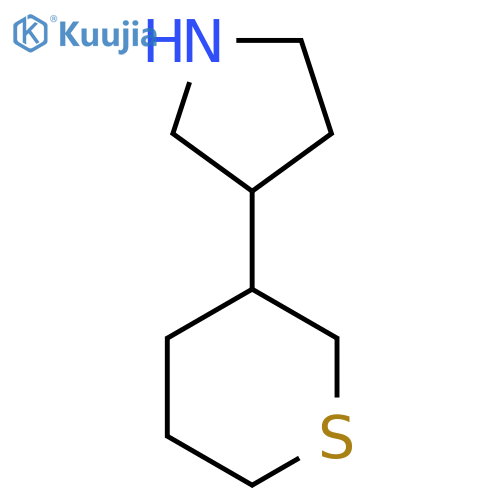 3-(thian-3-yl)pyrrolidine structure