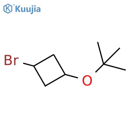 1-bromo-3-tert-butoxy-cyclobutane structure