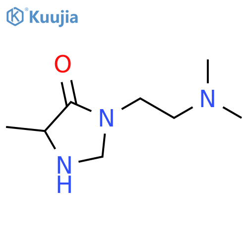 3-2-(dimethylamino)ethyl-5-methylimidazolidin-4-one structure