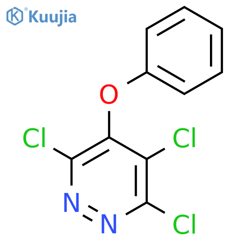 Pyridazine, 3,4,6-trichloro-5-phenoxy- structure