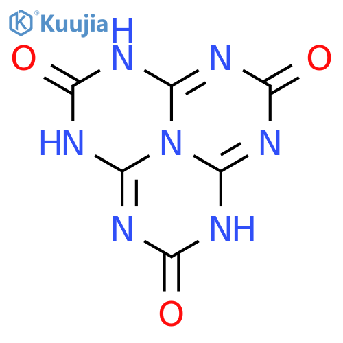 1,3,4,6,7,9,9b-Heptaazaphenalene-2,5,8(1H,3H,6H)-trione structure