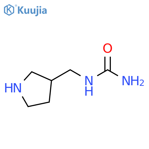 (pyrrolidin-3-ylmethyl)urea structure