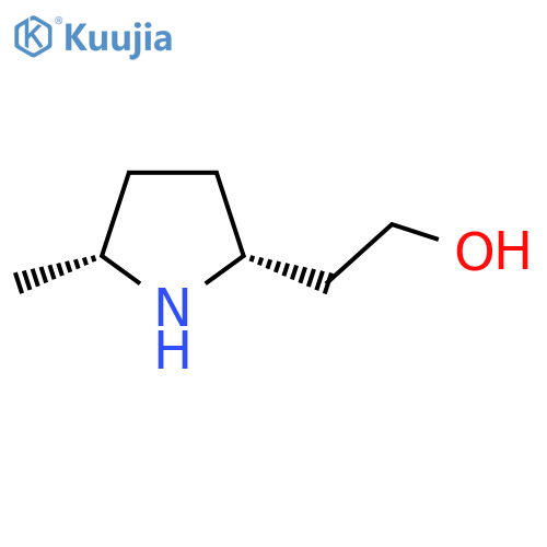 2-(5-Methylpyrrolidin-2-yl)ethan-1-ol structure