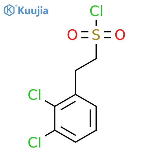 2-(2,3-dichlorophenyl)ethane-1-sulfonyl chloride structure