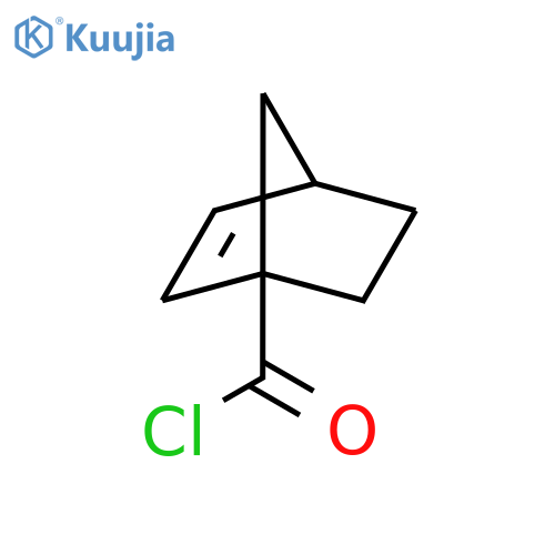 Bicyclo[2.2.1]hept-2-ene-1-carbonylchloride structure