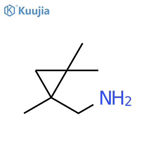 (1,2,2-trimethylcyclopropyl)methanamine structure