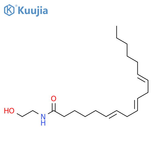 N-γ-Linolenoylethanolamine structure