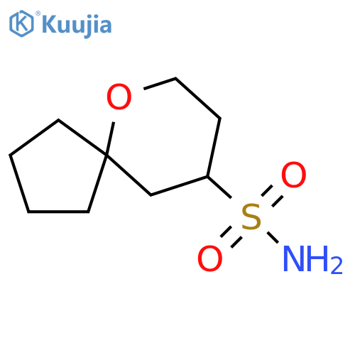 6-oxaspiro4.5decane-9-sulfonamide structure