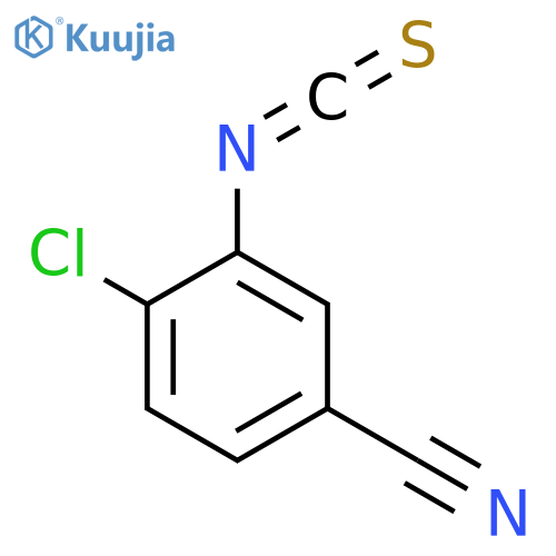 4-Chloro-3-isothiocyanatobenzonitrile structure