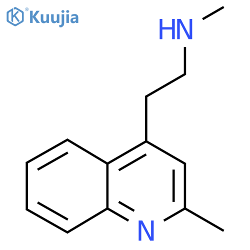 methyl2-(2-methylquinolin-4-yl)ethylamine structure