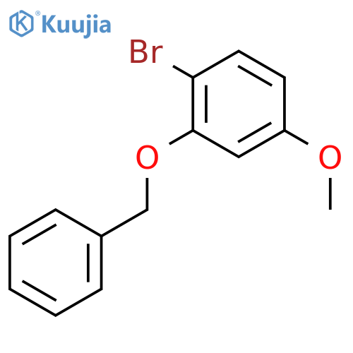 3-Benzyloxy-4-bromoanisole structure